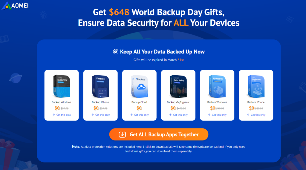 The Annual Event World Backup Day